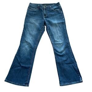 Vintage Y2K Calvin Klein Jeans, Flared Leg Denim, Women Size 8